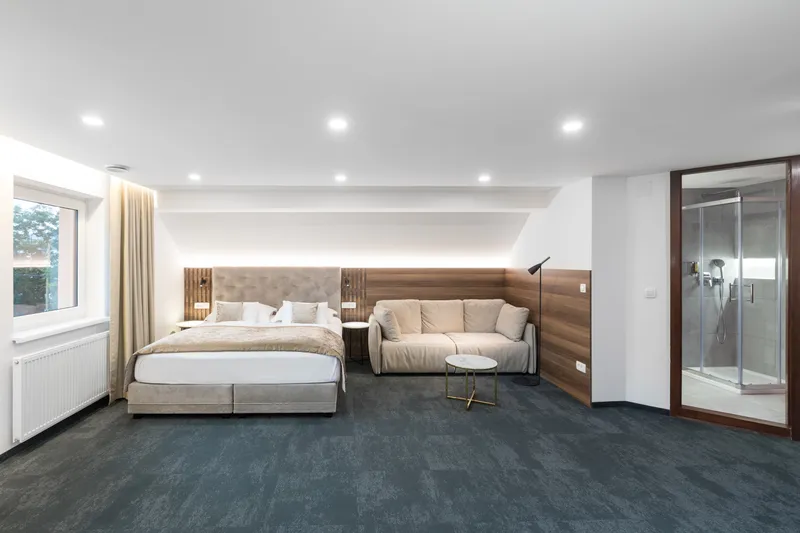 Deluxe Doppelzimmer mit Zusatzbett - Garni Hotel Cirman Ljubljana